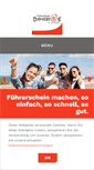 Mobile Screenshot of fahrschule-damerius.de